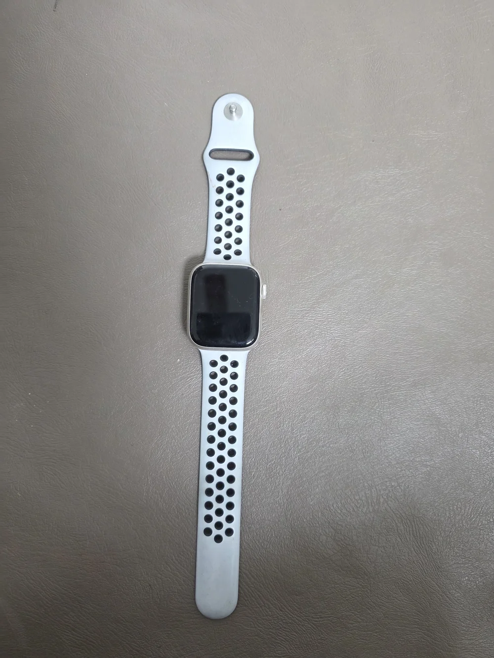 Apple White and Black Sport Band Smartwatch
